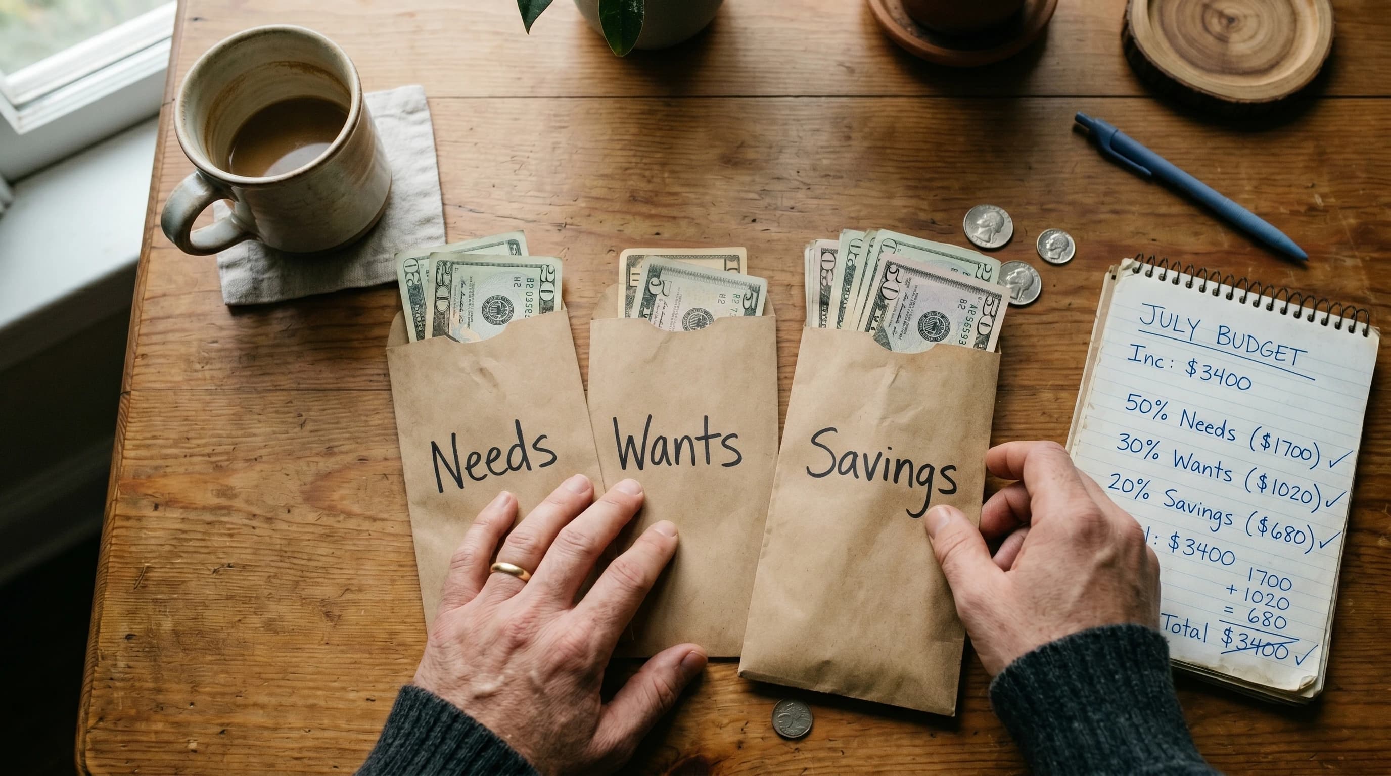 50/30/20 Budget Rule Explained (With Real-Life Examples)