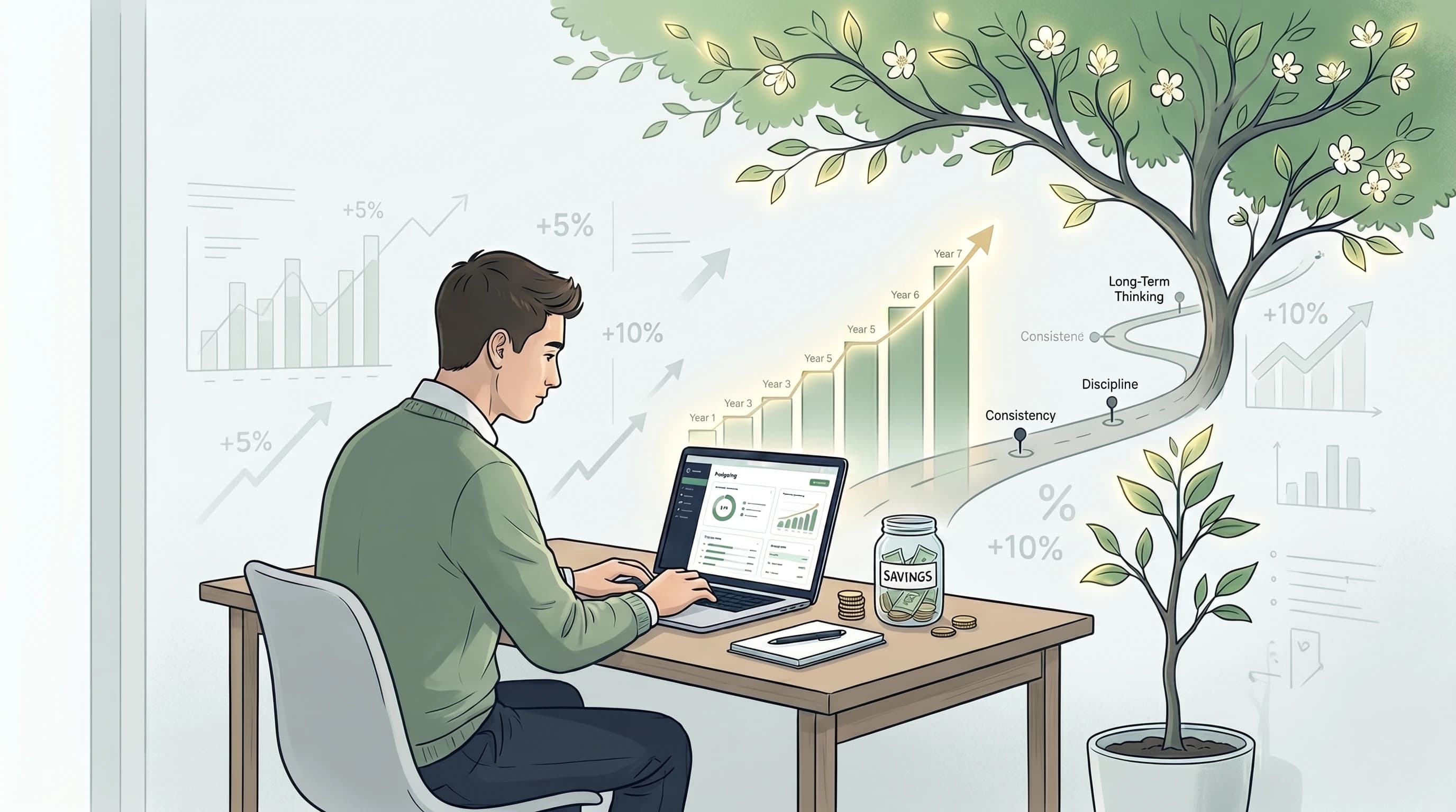 How to Build Wealth Starting With a Small Income